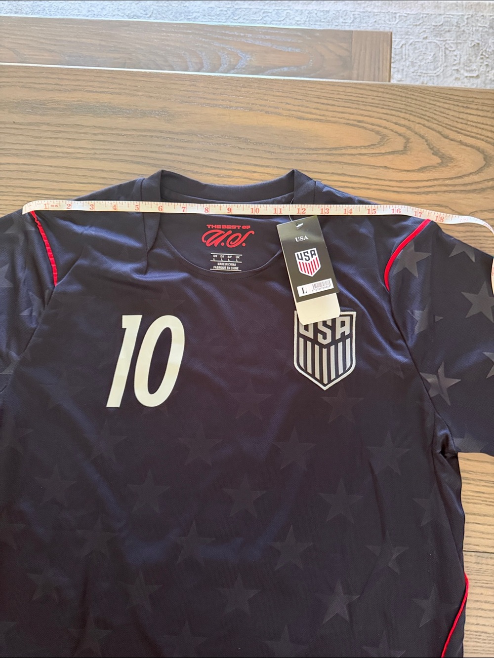 Pulisic #10 Navy Mens Soccer Jersey and Shorts - USA - Picture 12 of 12